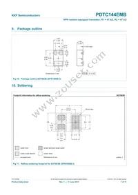 PDTC144EMB Datasheet Page 8