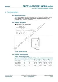 PDTC144EQAZ Datasheet Page 15