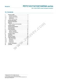 PDTC144EQAZ Datasheet Page 21