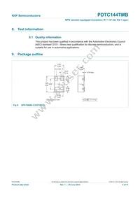 PDTC144TMB Datasheet Page 7
