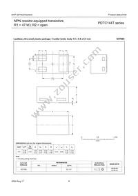 PDTC144TS Datasheet Page 9