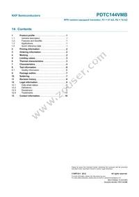 PDTC144VMB Datasheet Page 12