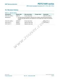 PDTC144VS Datasheet Page 10