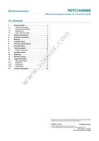 PDTC144WMB Datasheet Page 12