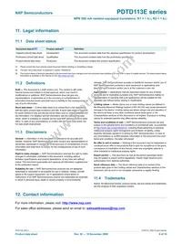 PDTD113EK Datasheet Page 10