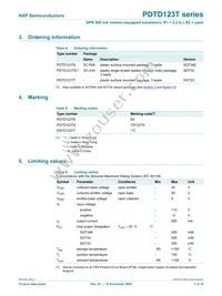 PDTD123TS Datasheet Page 4