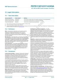 PDTD143XQAZ Datasheet Page 20