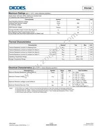 PDU340-13 Datasheet Page 2