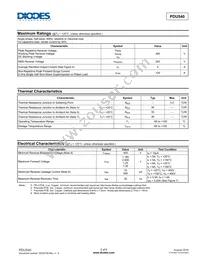 PDU540-13 Datasheet Page 2