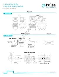 PE-0805CCMC181STH Datasheet Page 2