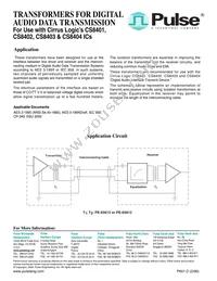 PE-65612 Datasheet Page 2