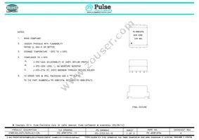 PE-65812FNLT Datasheet Cover