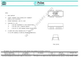 PE-68515LNL Datasheet Cover