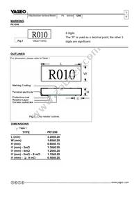 PE1206FKM470R02Z Datasheet Page 3