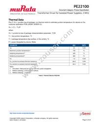 PE22100A-X Datasheet Page 5