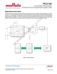 PE22100A-X Datasheet Page 16