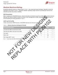 PE29100A-X Datasheet Page 2