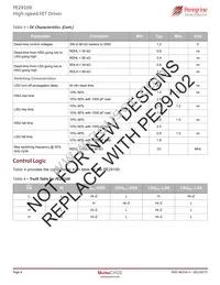 PE29100A-X Datasheet Page 4