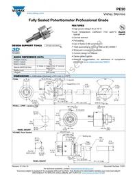 PE30L0FL103MAB Datasheet Cover