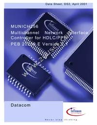 PEB 20256 E V2.2 Datasheet Cover