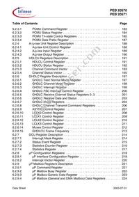 PEB 20571 F V3.1 Datasheet Page 9
