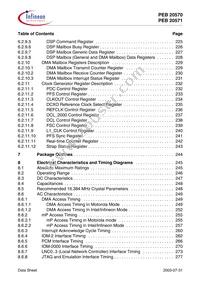 PEB 20571 F V3.1 Datasheet Page 10