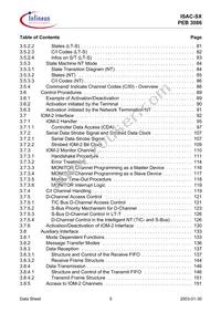 PEB 3086 H V1.4 Datasheet Page 5