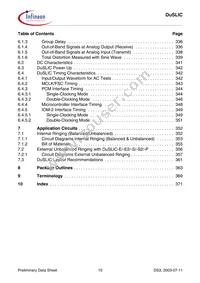 PEB 4364 T V1.2 Datasheet Page 10