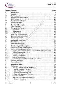 PEB20320H-V34 Datasheet Page 5