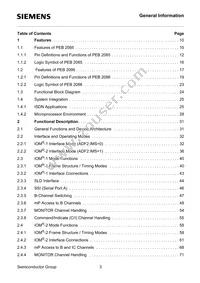PEB2086H-V14TR Datasheet Page 3