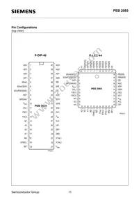 PEB2086H-V14TR Datasheet Page 11