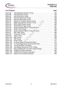 PEB2256H-V12 Datasheet Page 11
