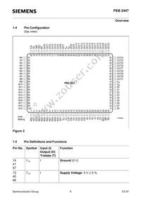 PEB2447H-V12 Datasheet Page 6