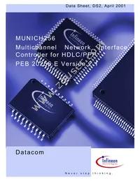 PEF 20256 E V3.2-G Datasheet Cover