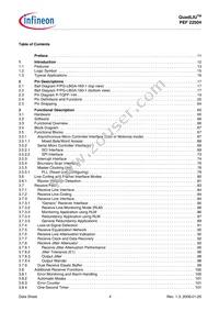 PEF 22504 HT V2.1 Datasheet Page 4