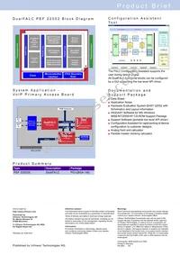 PEF 22552 E V1.1-G Datasheet Page 2