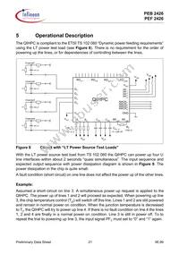 PEF 2426 H V1.1 GD Datasheet Page 21