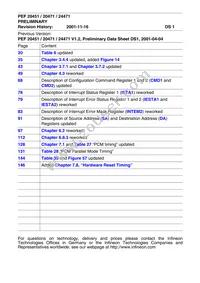 PEF 24471 E V1.3 Datasheet Page 4