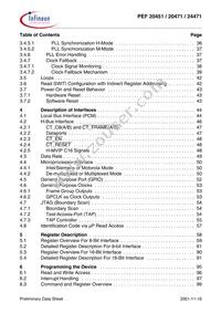 PEF 24471 E V1.3 Datasheet Page 6