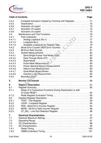 PEF 24901 H V2.2 Datasheet Page 9