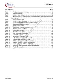PEF 24911 H V2.2 Datasheet Page 10