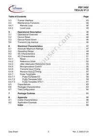 PEF 3452 H V1.3 Datasheet Page 5