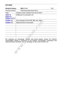 PEF 80902 H V1.1 Datasheet Page 4