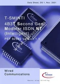 PEF 82902 F V1.1 Datasheet Cover