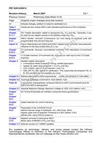 PEF 82912 F V1.4 Datasheet Page 4