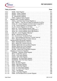PEF 82912 F V1.4 Datasheet Page 8