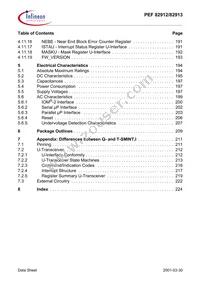 PEF 82912 F V1.4 Datasheet Page 9