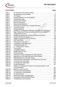 PEF 82912 F V1.4 Datasheet Page 13