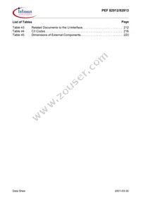 PEF 82912 F V1.4 Datasheet Page 14