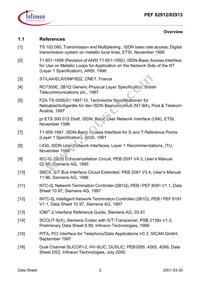 PEF 82912 F V1.4 Datasheet Page 16